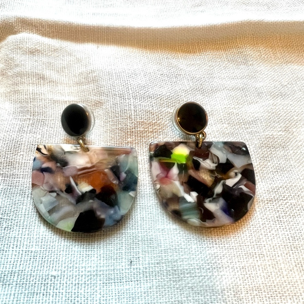 Acrylic earrings